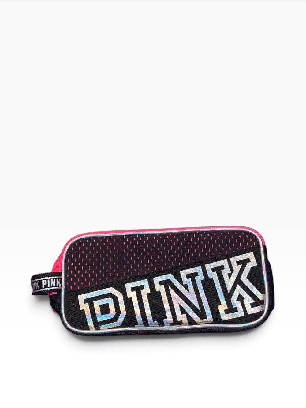 PINK Victoria's Secret Black Pencil Case